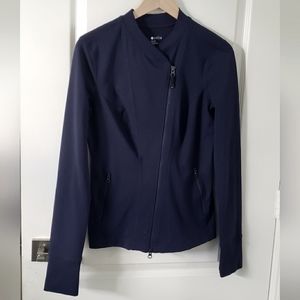 Great used condition navy blue Zella athletic jacket, M